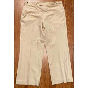 VTG Saturday's Gentlemen's Britches KHAKI Pants Mens 38 Preppy Casual